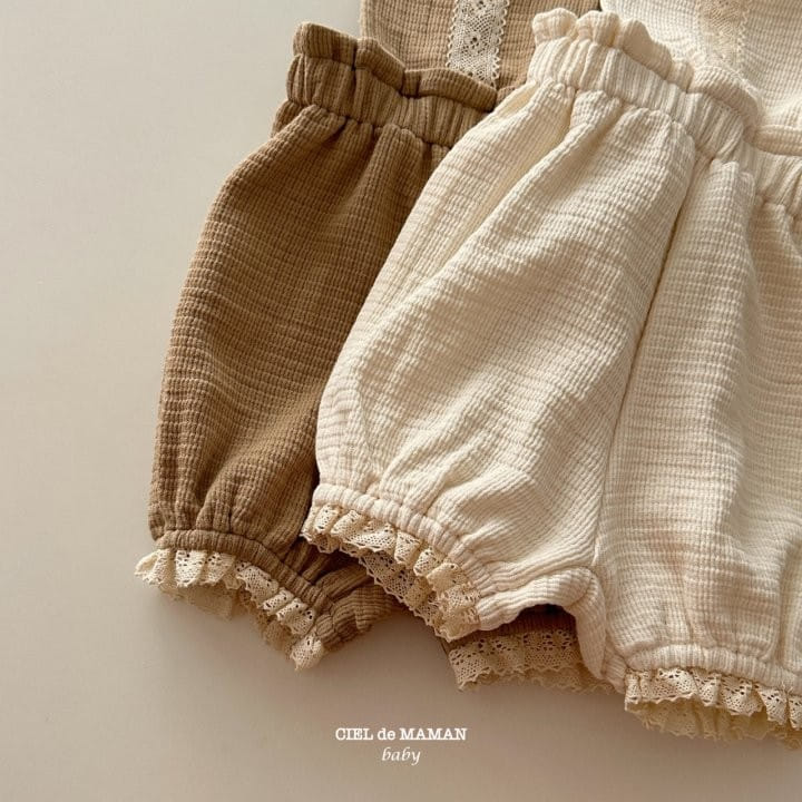 Ciel De Maman - Korean Baby Fashion - #babyfashion - Bread Dungareese - 9