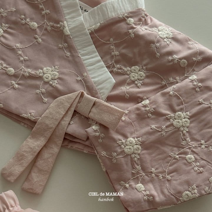 Ciel De Maman - Korean Baby Fashion - #babyfashion - New Year's Dress Bom Bom Bebe Set - 4