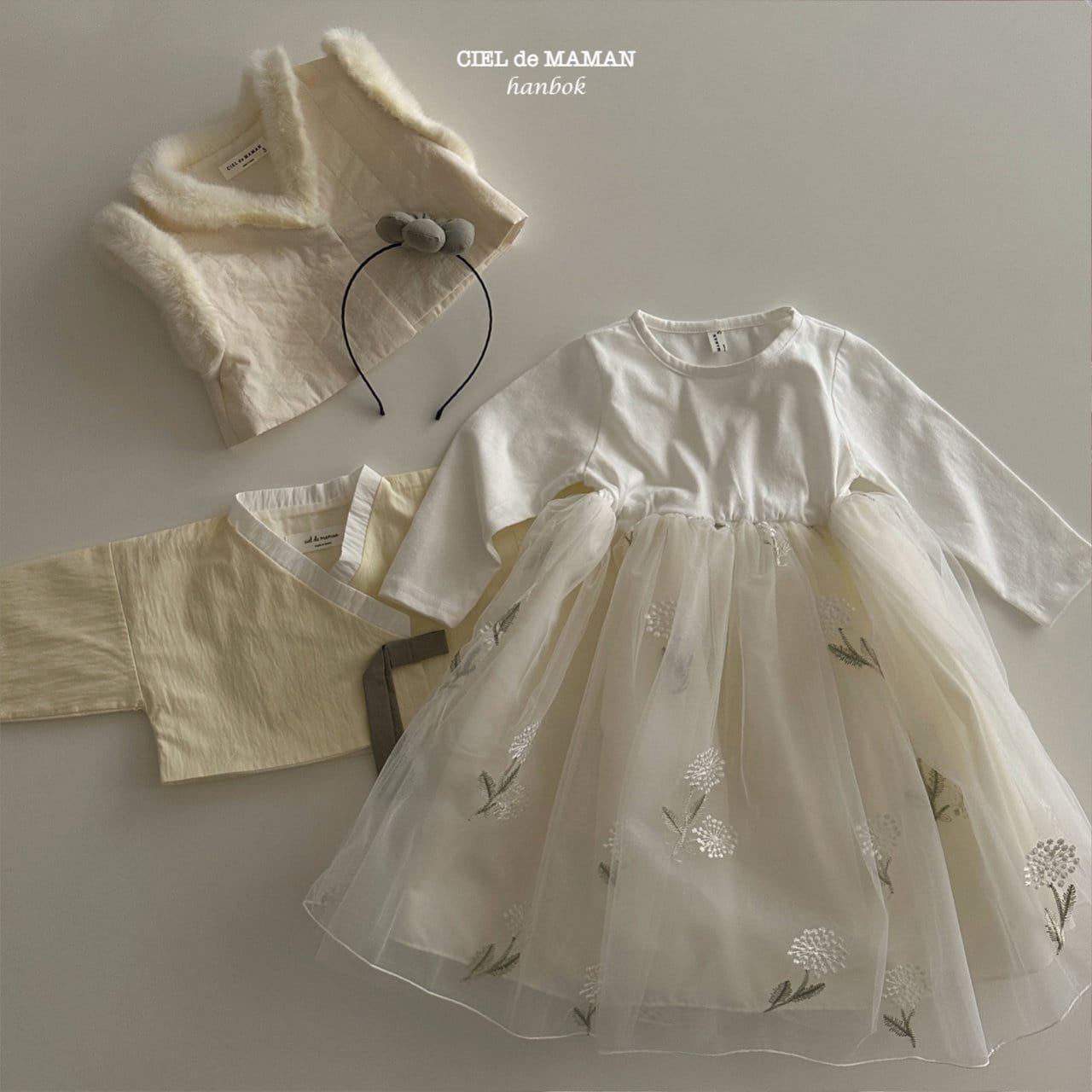 Ciel De Maman - Korean Baby Fashion - #babyfever - Mink Vest - 4