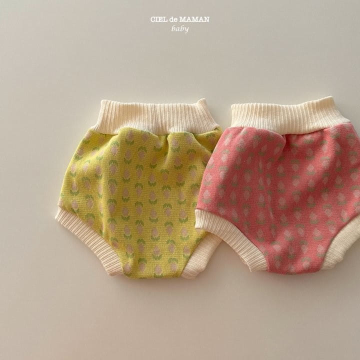 Ciel De Maman - Korean Baby Fashion - #babygirlfashion - Flower Bud Bloomers - 10