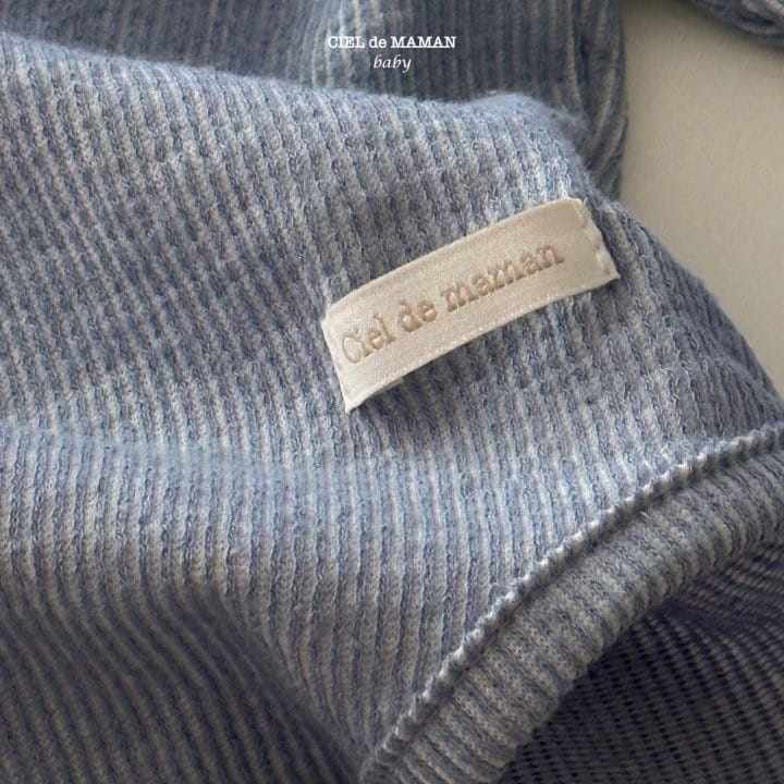 Ciel De Maman - Korean Baby Fashion - #babylifestyle - Rib Frill Tee - 9
