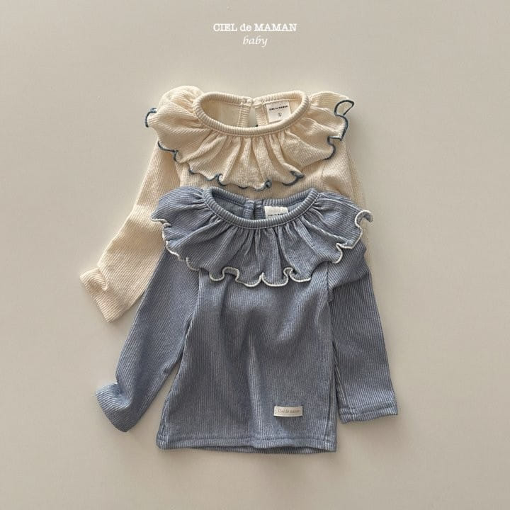Ciel De Maman - Korean Baby Fashion - #babyoninstagram - Rib Frill Body Suit - 9