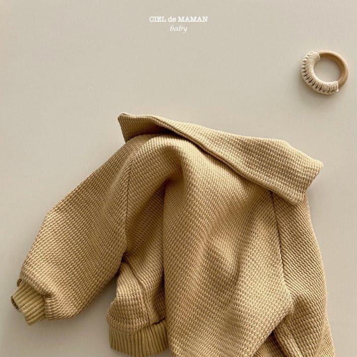 Ciel De Maman - Korean Baby Fashion - #babyoninstagram - Heart Collar Sweatshirt - 7