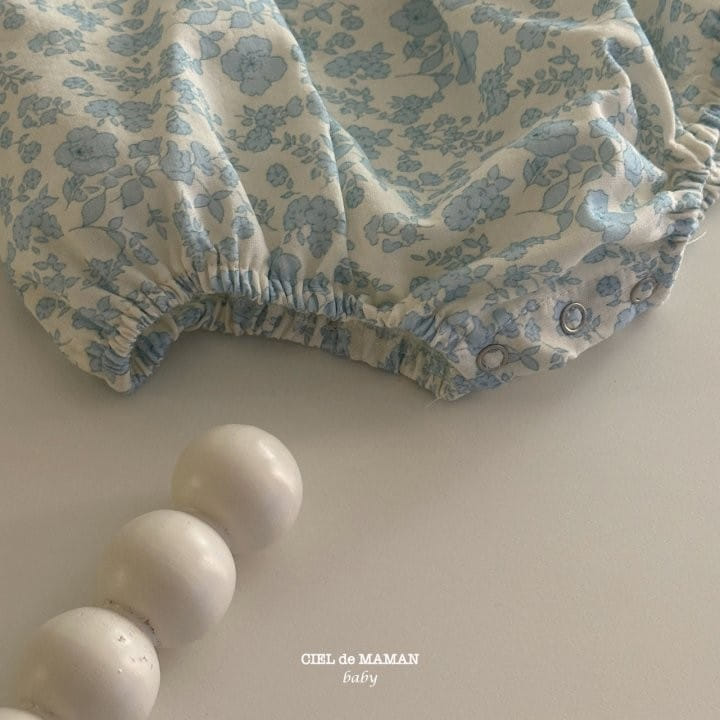 Ciel De Maman - Korean Baby Fashion - #babyootd - Flower Pintuck Body Suit - 7