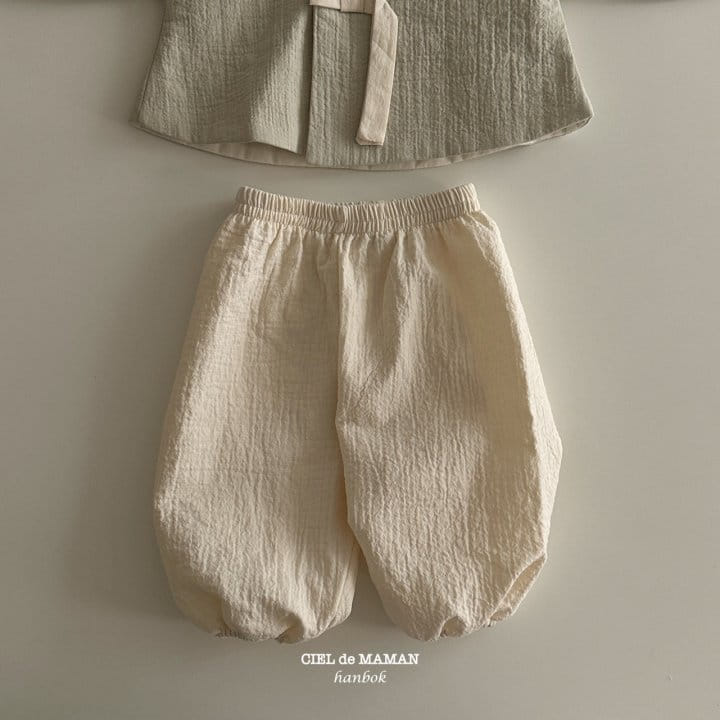 Ciel De Maman - Korean Baby Fashion - #babyoutfit - New Year's Dress Bom Bom Bebe Set - 10