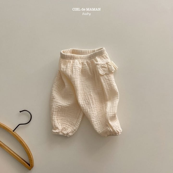 Ciel De Maman - Korean Baby Fashion - #babyoutfit - Lace Pants - 2