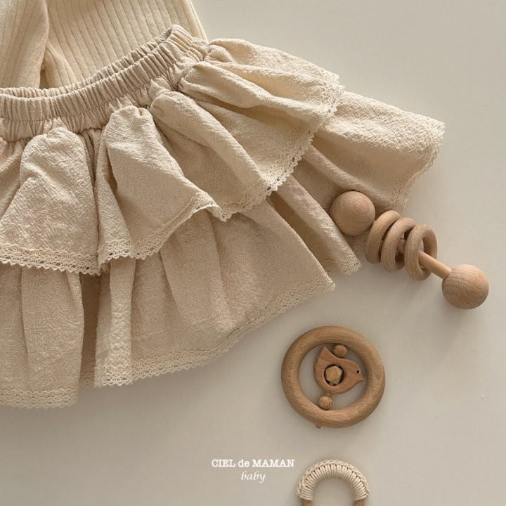 Ciel De Maman - Korean Baby Fashion - #babyoutfit - Kankang Skirt Pants - 5