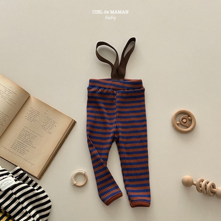 Ciel De Maman - Korean Baby Fashion - #babyoutfit - Tight Dungareese - 4