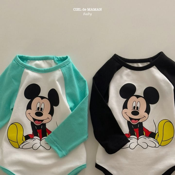 Ciel De Maman - Korean Baby Fashion - #babywear - M Raglan Body Suit - 9