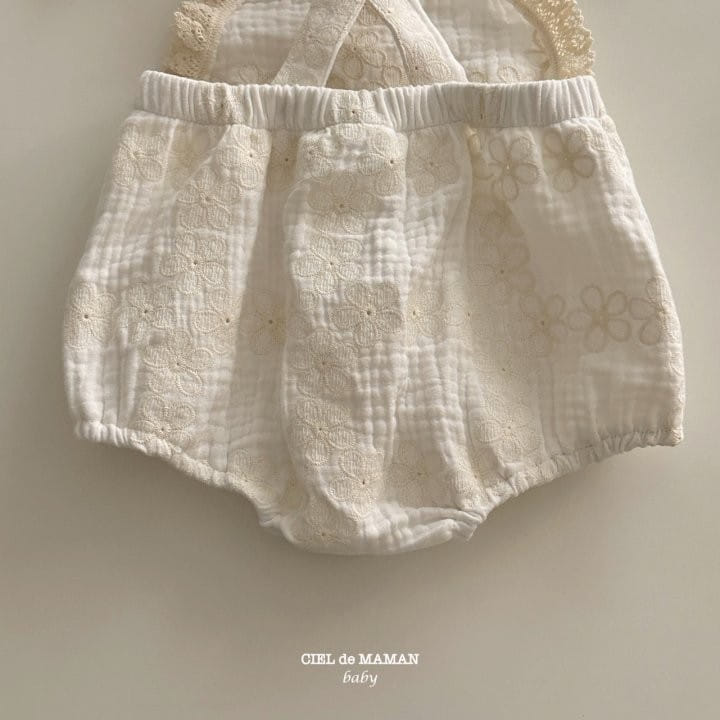 Ciel De Maman - Korean Baby Fashion - #babywear - Lace Dungarees - 3