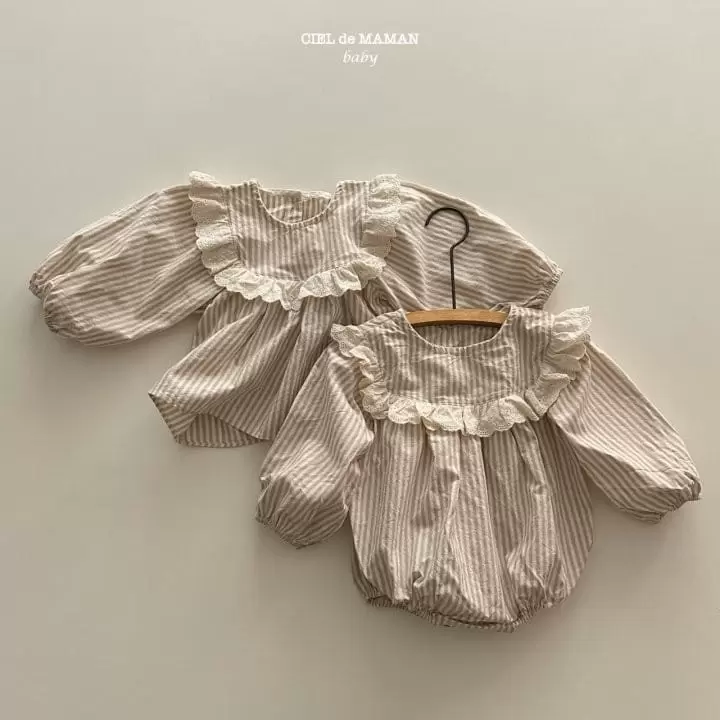 Ciel De Maman - Korean Baby Fashion - #babywear - ST Frill Blouse - 3
