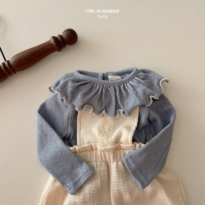 Ciel De Maman - Korean Baby Fashion - #babywear - Bread Dungareese - 2