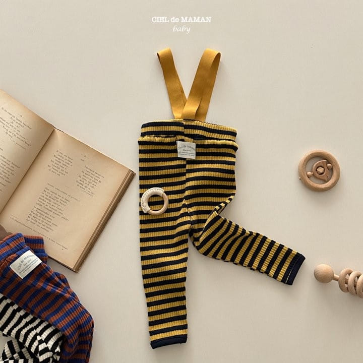 Ciel De Maman - Korean Baby Fashion - #onlinebabyboutique - Tight Dungareese - 6