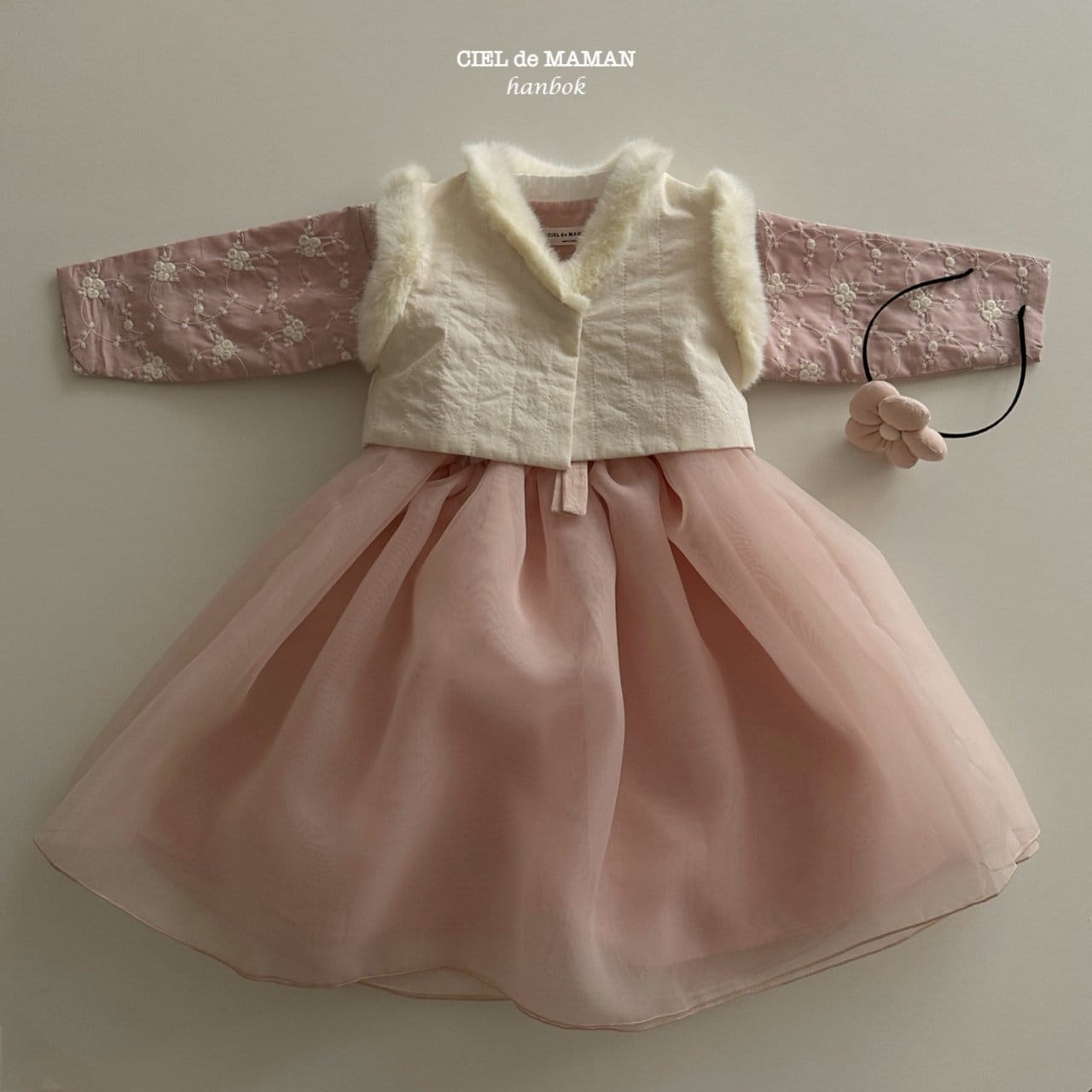 Ciel De Maman - Korean Children Fashion - #kidzfashiontrend - New Year's Dress Bom Bom Kids - 4