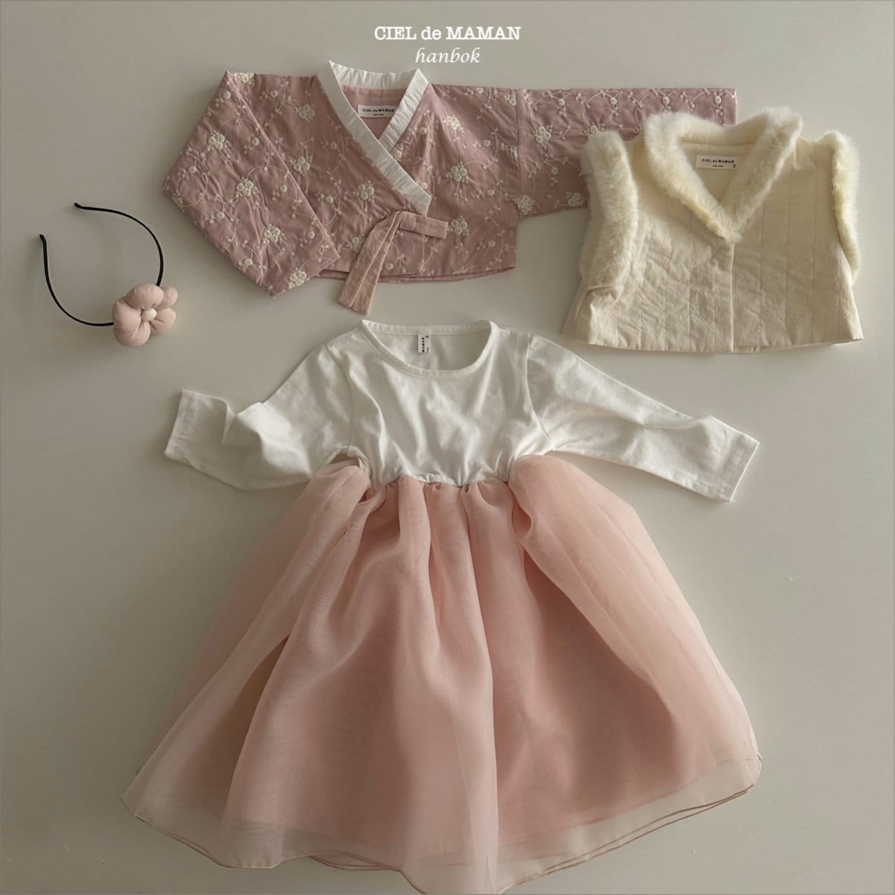 Ciel De Maman - Korean Children Fashion - #kidsshorts - New Year's Dress Bom Bom Kids