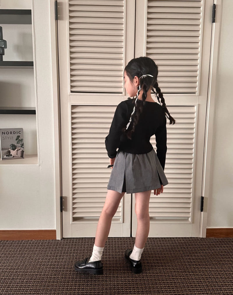 Comma - Korean Children Fashion - #Kfashion4kids - Ribbon Mini Skirt - 8