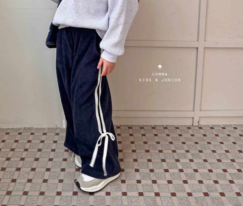 Comma - Korean Children Fashion - #Kfashion4kids - Terry Pants