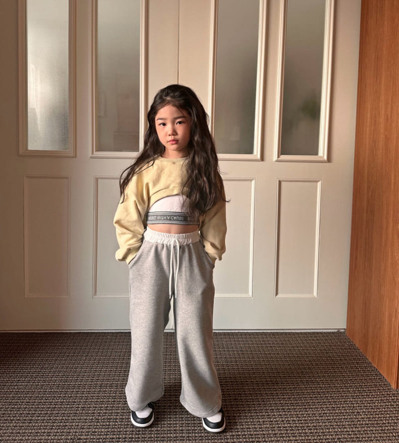 Comma - Korean Children Fashion - #Kfashion4kids - Short Sweatshirt - 5