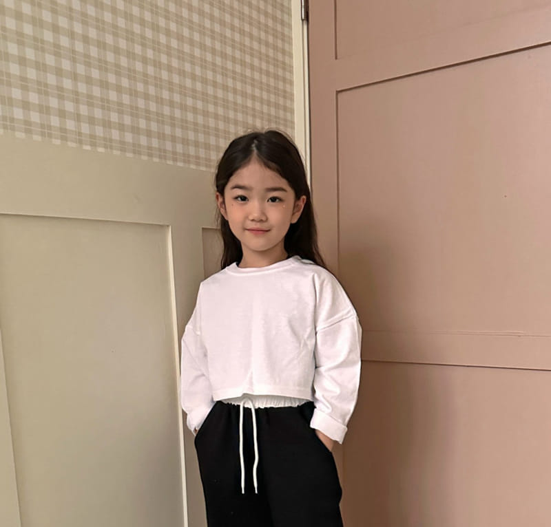 Comma - Korean Children Fashion - #childofig - Basic Crop Tee