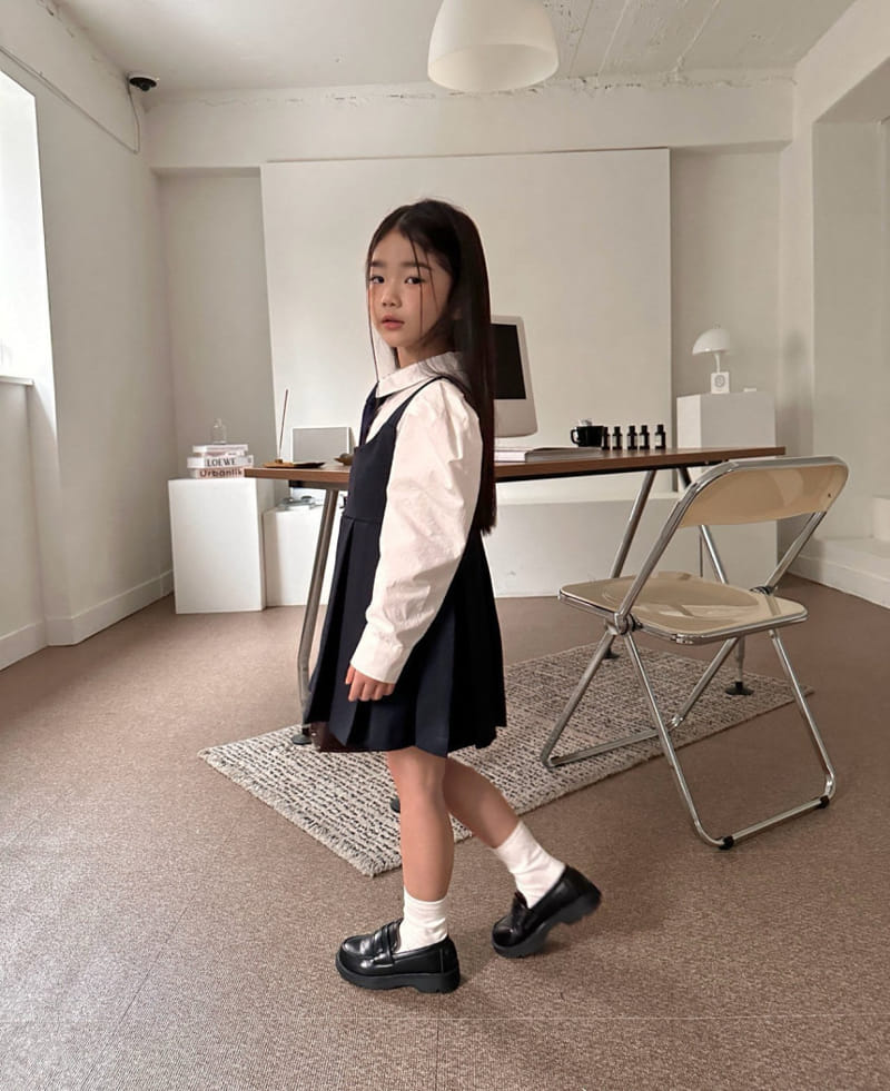 Comma - Korean Children Fashion - #childrensboutique - Wrinkle One-piece - 3