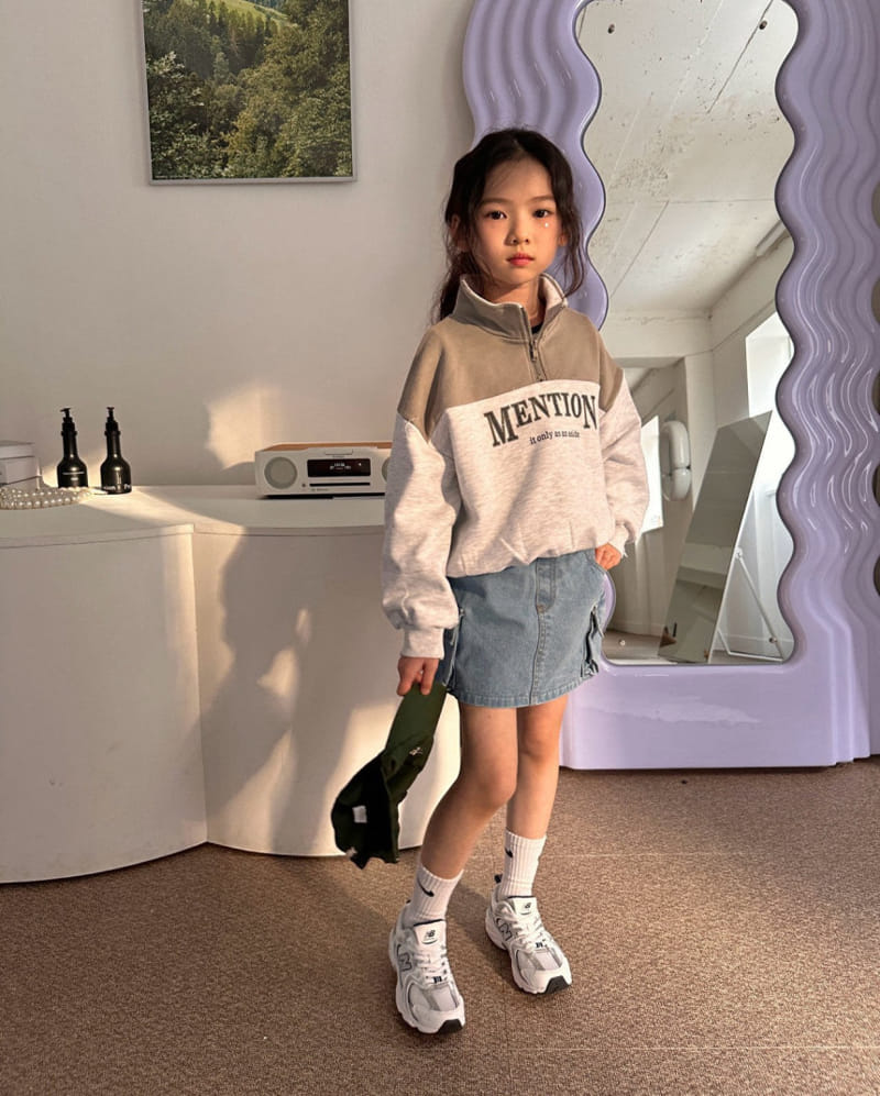 Comma - Korean Children Fashion - #childofig - Color Half Zip Up - 4