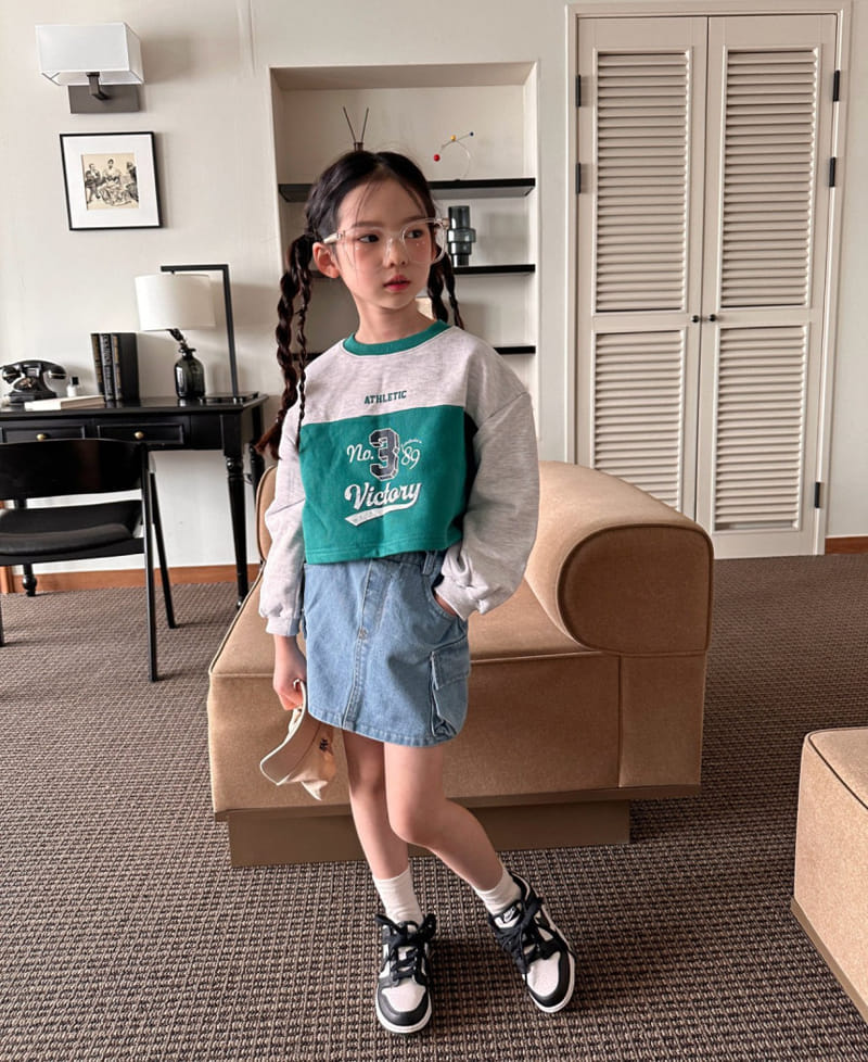 Comma - Korean Children Fashion - #childrensboutique - Color Crop Tee - 11