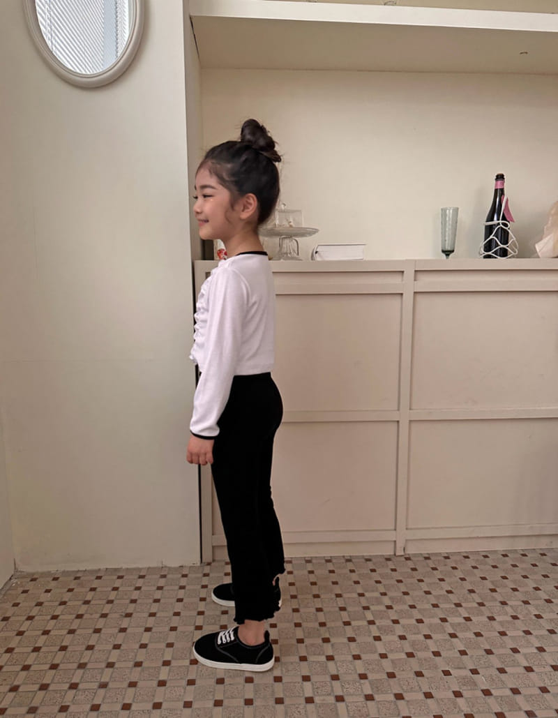 Comma - Korean Children Fashion - #childofig - Terry Boots Cut Pants - 4