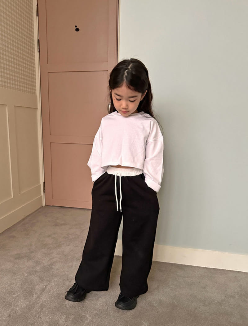 Comma - Korean Children Fashion - #childrensboutique - Basic Crop Tee - 2