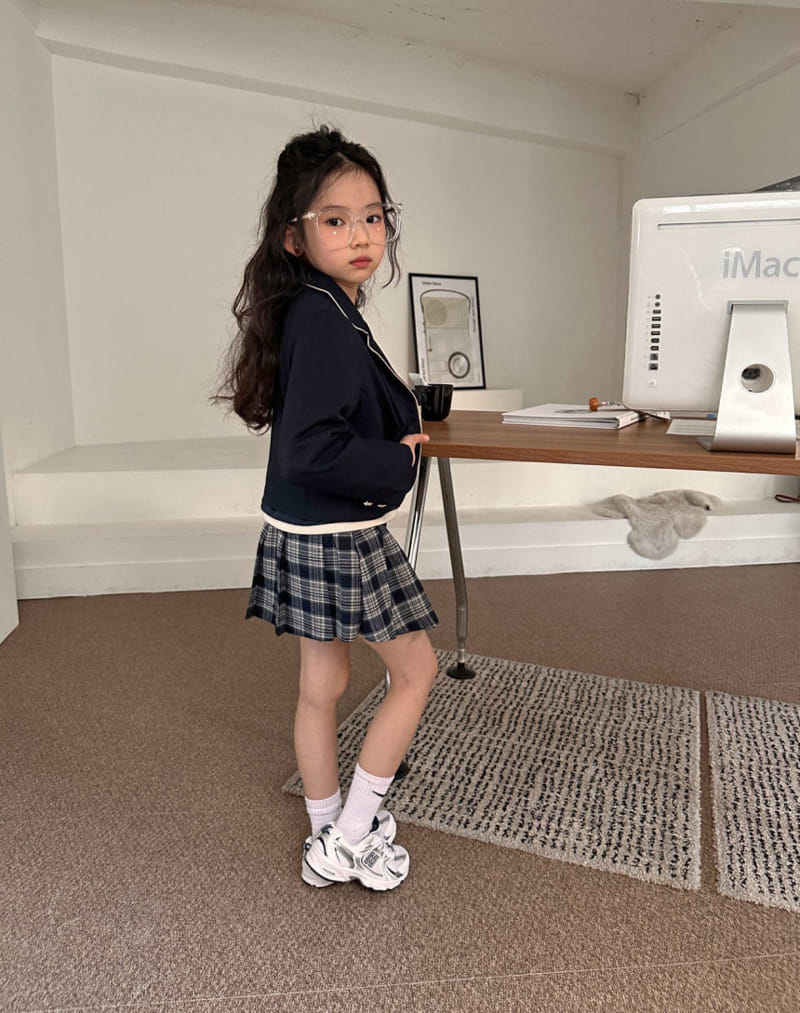 Comma - Korean Children Fashion - #designkidswear - Embroidery Button Jacket - 8