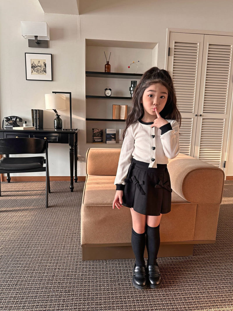 Comma - Korean Children Fashion - #designkidswear - Heart Cardigan  - 11