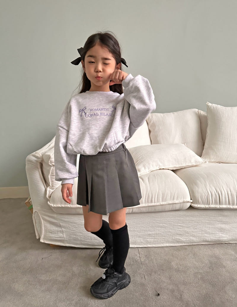 Comma - Korean Children Fashion - #designkidswear - Embroidery Sweatshirt - 8