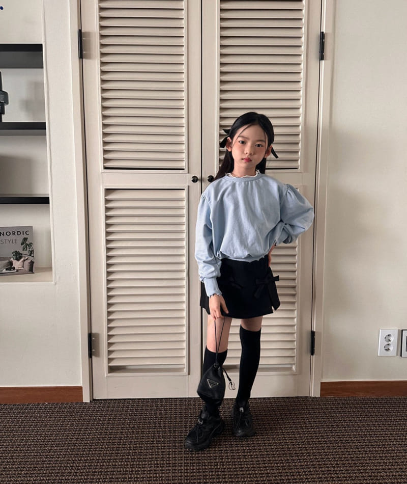 Comma - Korean Children Fashion - #designkidswear - Le Puff Sweatshirt - 4