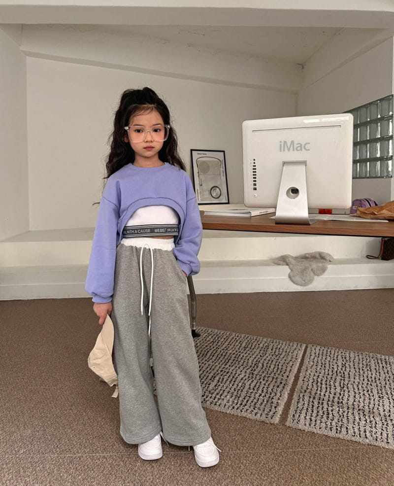 Comma - Korean Children Fashion - #discoveringself - Waist Color Pants - 9