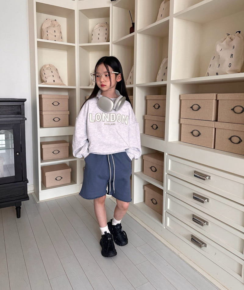Comma - Korean Children Fashion - #discoveringself - London Sweatshirt - 5