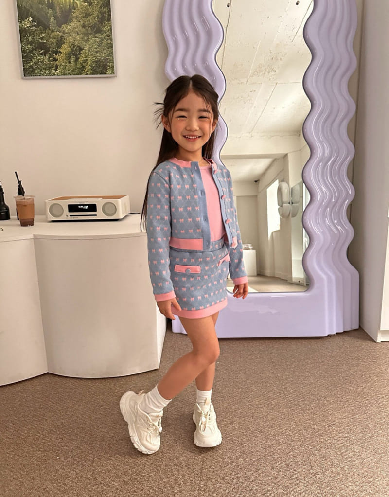 Comma - Korean Children Fashion - #fashionkids - Jacquard Cardigan - 3