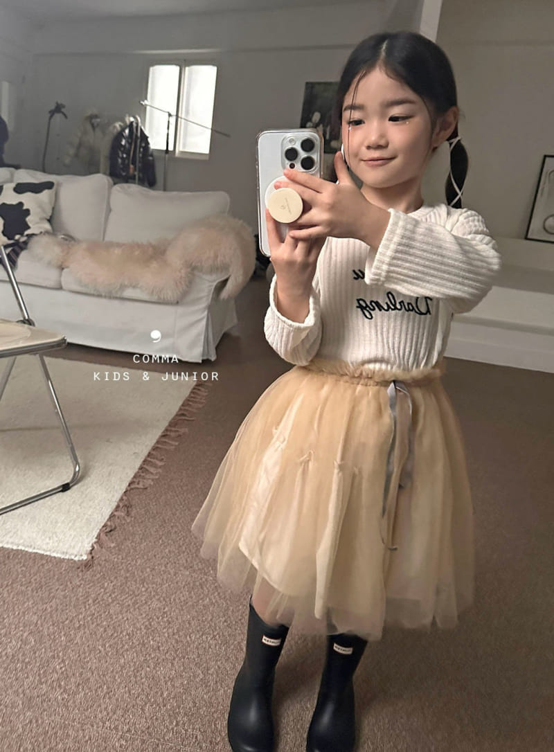Comma - Korean Children Fashion - #fashionkids - Sha Skirt