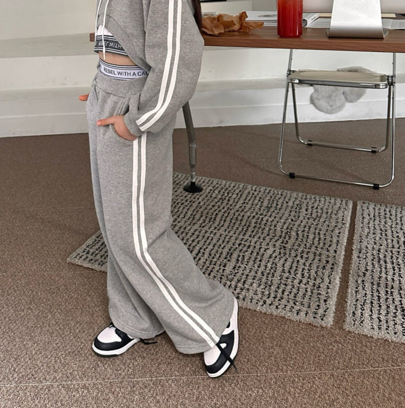 Comma - Korean Children Fashion - #fashionkids - Two Line Pants