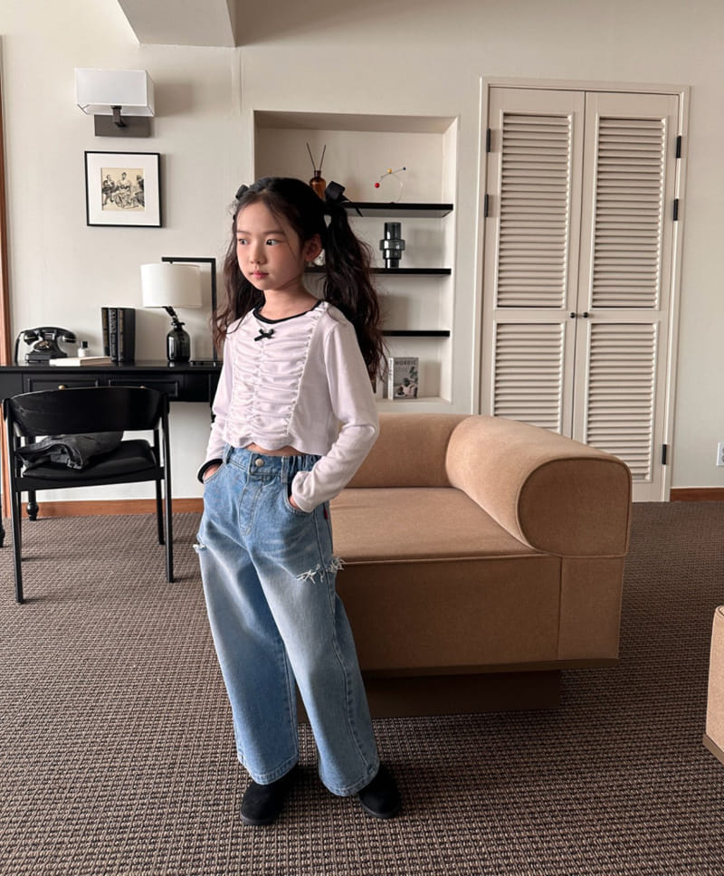 Comma - Korean Children Fashion - #fashionkids - Vintage Pants - 2