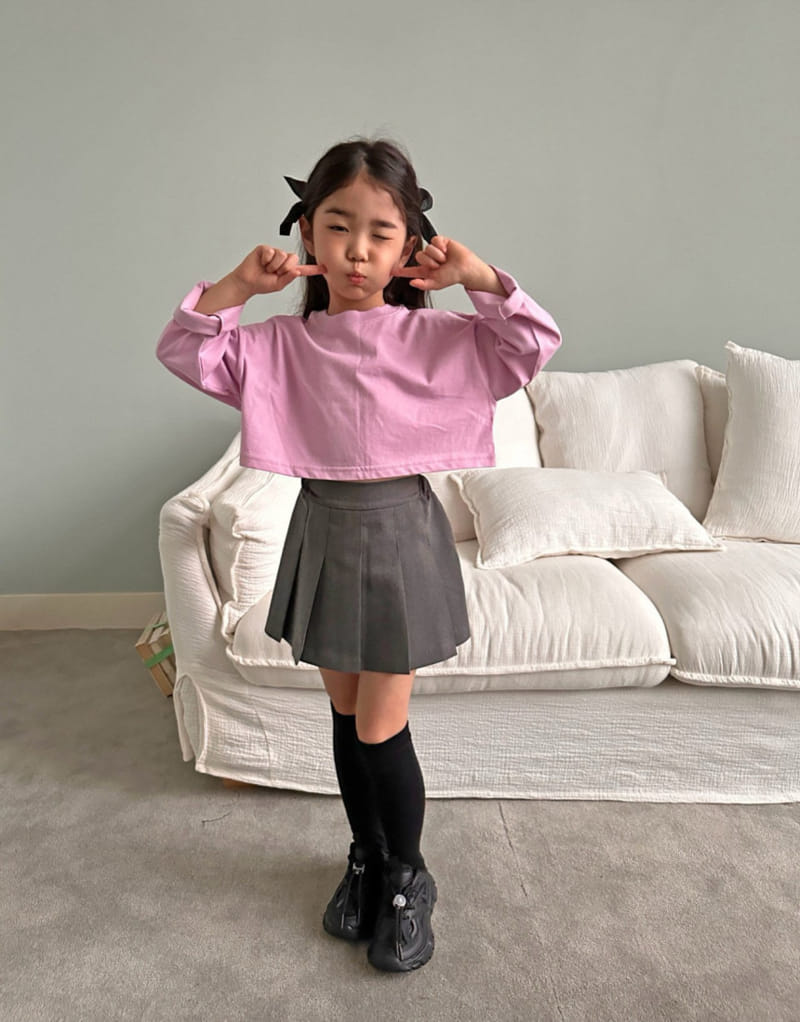 Comma - Korean Children Fashion - #kidsshorts - Wrinkle Skirt - 10