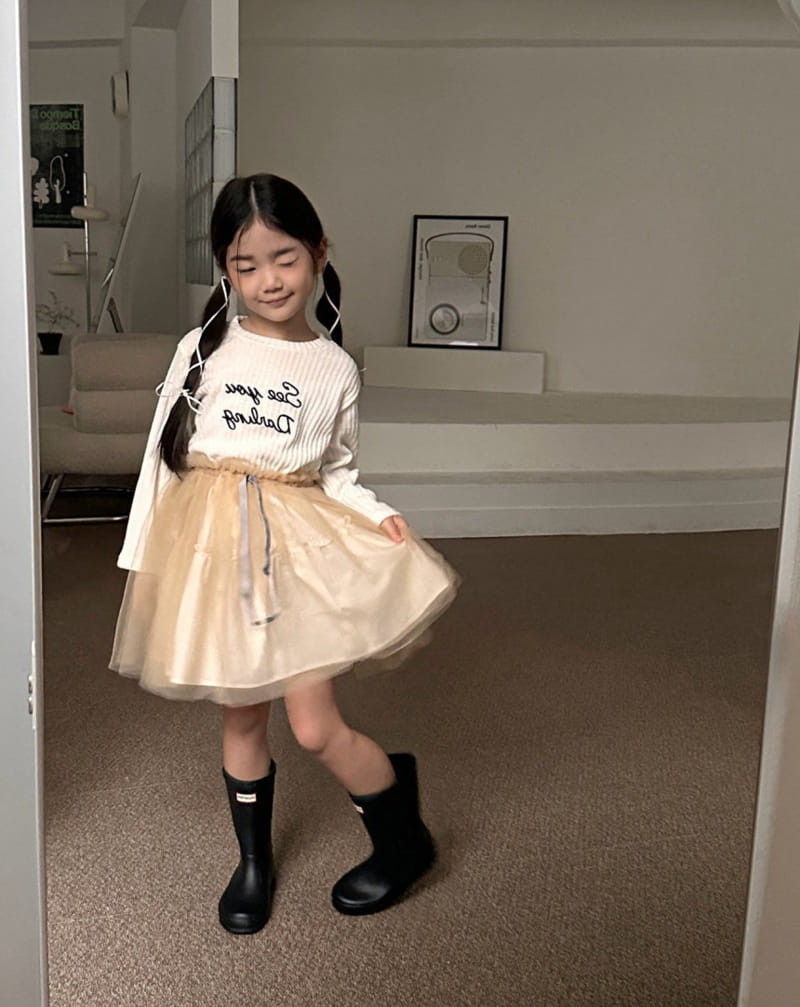 Comma - Korean Children Fashion - #kidsshorts - Sha Skirt - 2