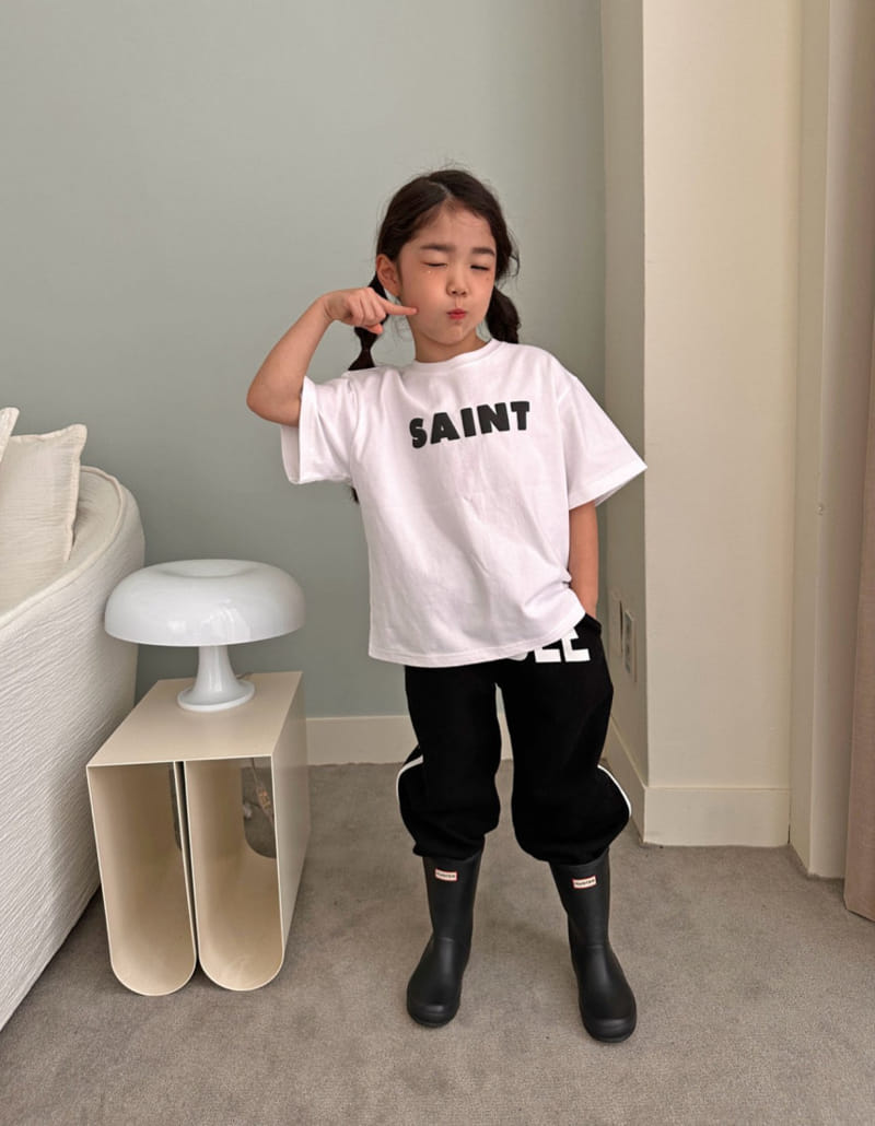 Comma - Korean Children Fashion - #kidsshorts - Saint Tee