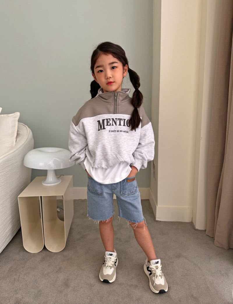 Comma - Korean Children Fashion - #kidsstore - Color Half Zip Up - 9