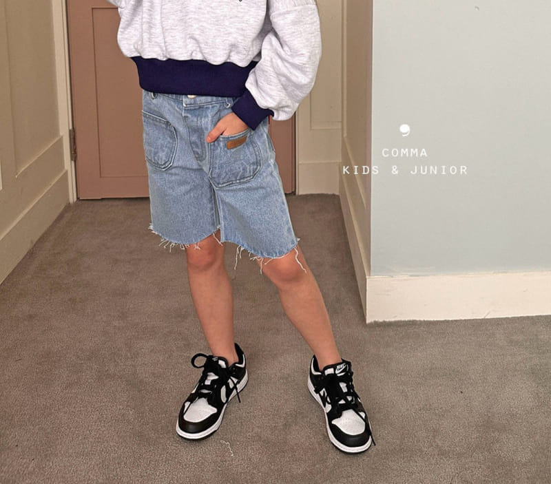 Comma - Korean Children Fashion - #kidsstore - Denim Shorts