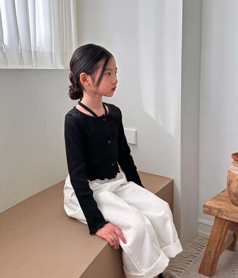 Comma - Korean Children Fashion - #kidsstore - Terry Cardigan - 8