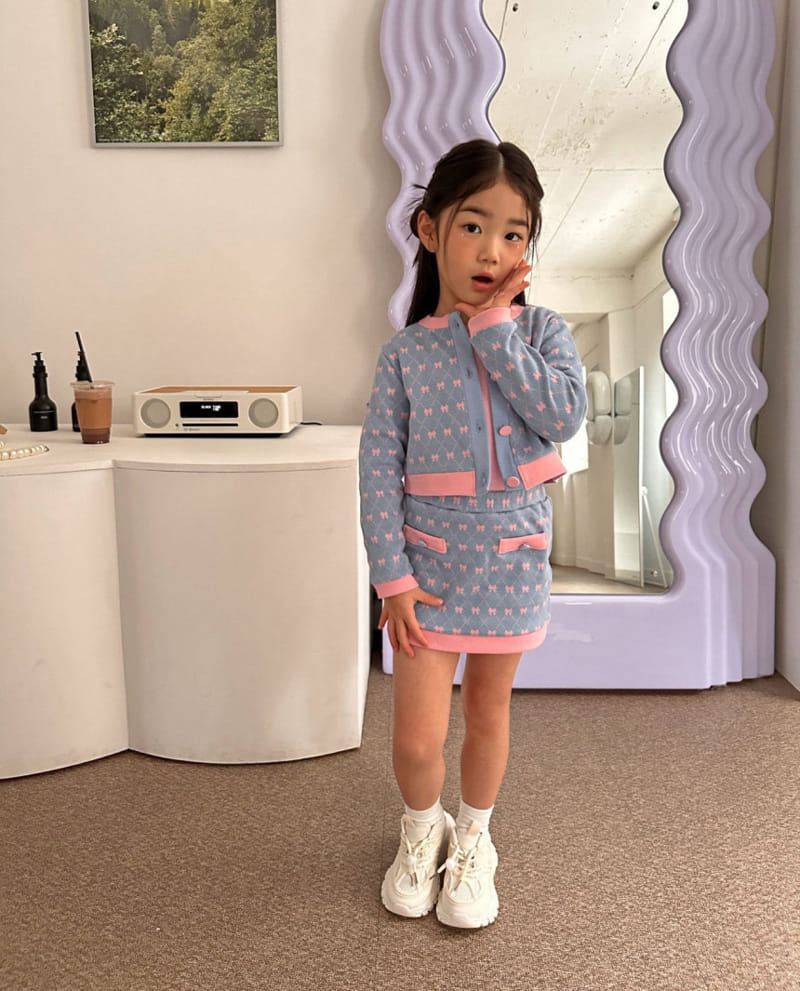 Comma - Korean Children Fashion - #kidzfashiontrend - Jacquard Cardigan - 6