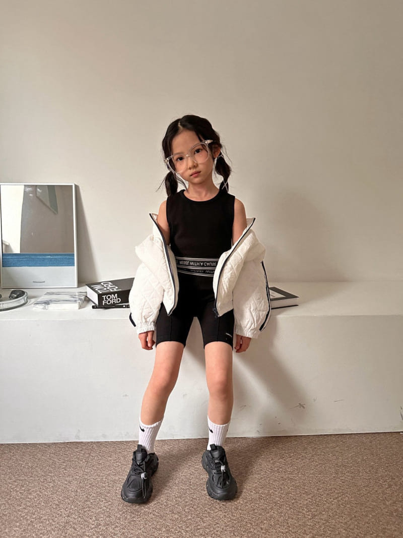 Comma - Korean Children Fashion - #kidzfashiontrend - Quilting Jumper - 3