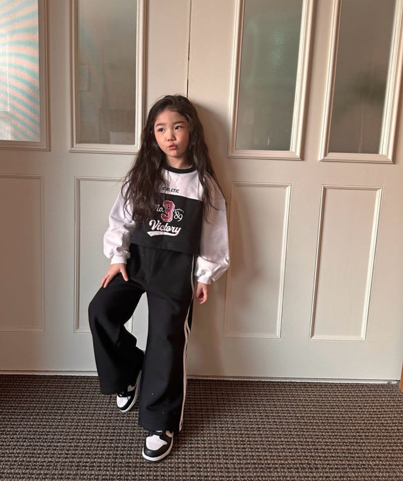 Comma - Korean Children Fashion - #kidsstore - Two Line Pants - 4