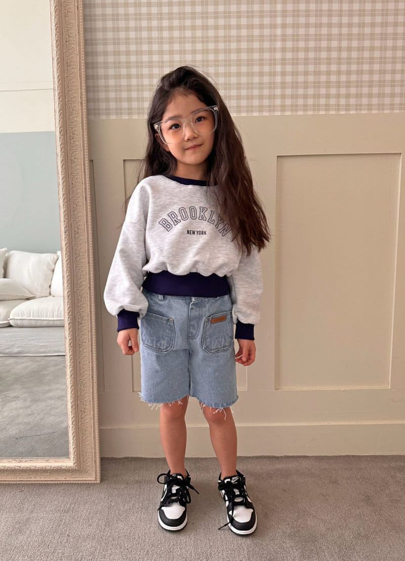 Comma - Korean Children Fashion - #kidzfashiontrend - Denim Shorts - 2