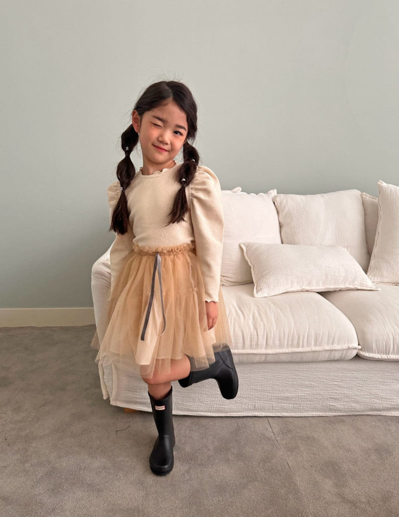 Comma - Korean Children Fashion - #littlefashionista - Sha Skirt - 6