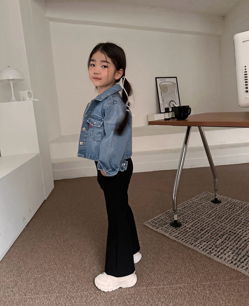 Comma - Korean Children Fashion - #littlefashionista - Denim Shirt Jacket - 3